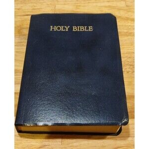 Vintage King James Holy Bible Red Letter Edition Thomas Nelson 1984 Softcover